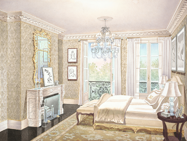 Master Bedroom, Mansion 1